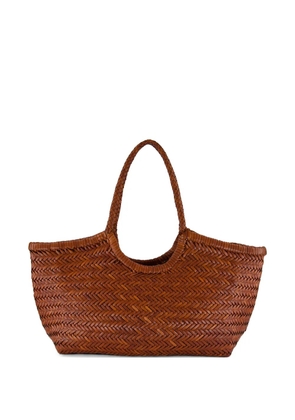 DRAGON DIFFUSION Nantucket leather tote bag - Brown