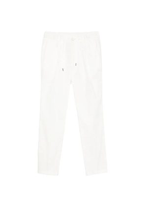 Herno drawstring straight trousers - White