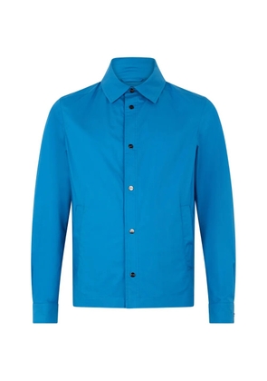 Herno button-front shirt jacket - Blue