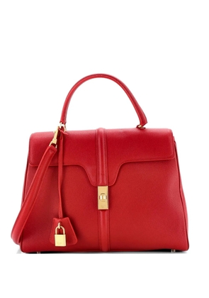 Celine Pre-Owned 16 Top Handle Bag Grained Calfskin Medium shoulder bag - Red