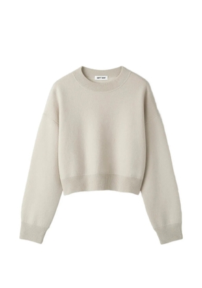 Soft Goat round-neck sweater - Neutrals