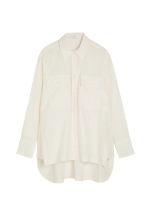 JOSEPH Ranya poplin shirt - Neutrals