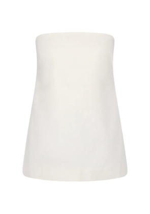 St. Agni strapless tie top - Neutrals