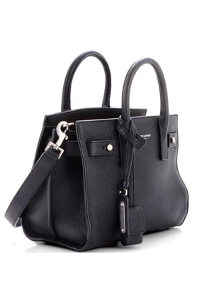 Saint Laurent Pre-Owned Sac de Jour Bag Leather Nano tote bag - Black