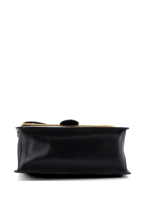 Prada Pre-Owned Cahier Convertible City Calf and Saffiano Medium shoulder bag - Black