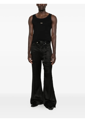 RHUDE logo-embroidered tank top - Black