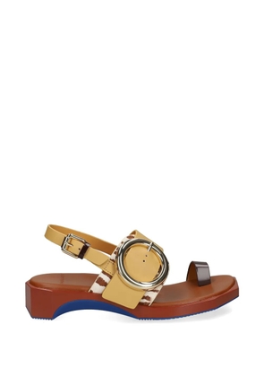 4CCCCEES Follin Torus buckled leather sandals - Neutrals