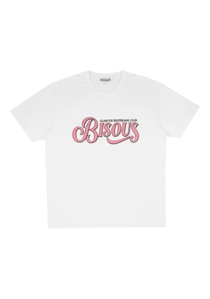 Bisous Skateboards Glamour Caviar cotton T-shirt - White