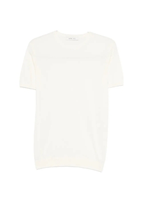 L.B.M. 1911 short-sleeve knitted T-shirt - Neutrals