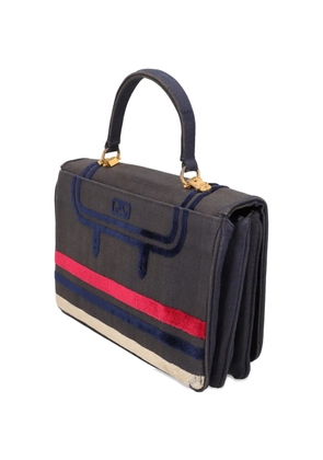 Roberta di Camerino Pre-Owned 1950-1960s striped handbag - Blue