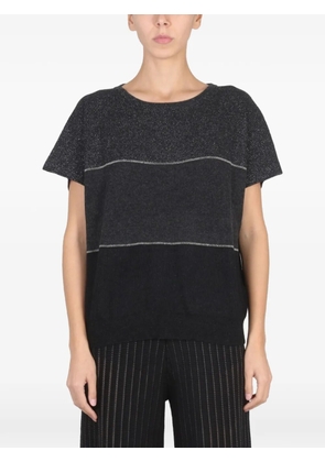 Fabiana Filippi crew neck short-sleeve T-shirt - Grey