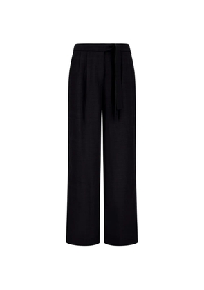 Herno textured-finish trousers - Black