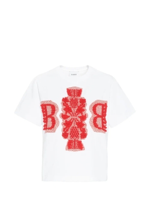 Barrie logo-patch T-shirt - White
