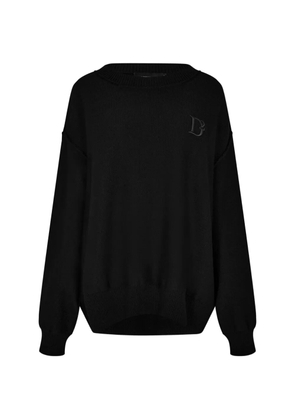 DSQUARED2 logo knit knitwear - Black