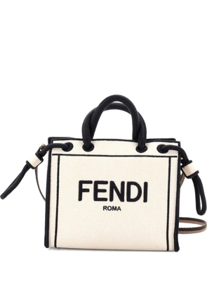 Fendi Pre-Owned Roma Shopper Canvas Mini tote bag - Neutrals
