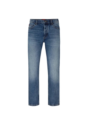 HUGO button-fastening jeans - Blue