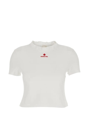 SHUSHU/TONG logo-detail T-shirt - White