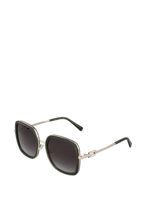 Lancel Tess geometric sunglasses - Green