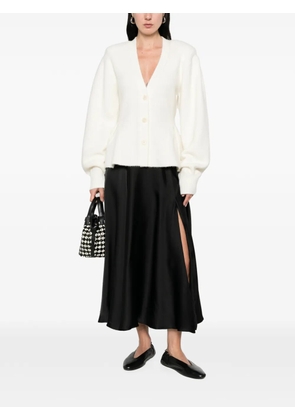 ANINE BING Christina slit skirt - Black