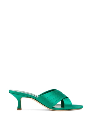 Manolo Blahnik Vieramul sandals - Green