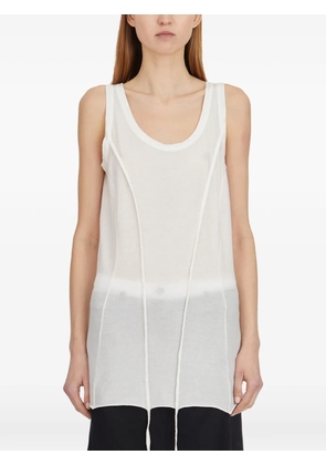Masnada white tank top