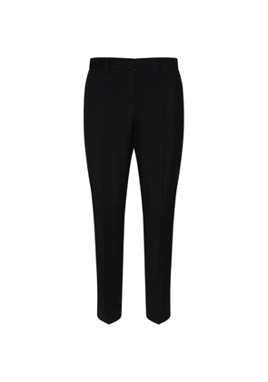 BOSS belt-loops trousers - Black
