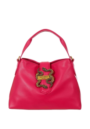 Just Cavalli snake-buckle tote bag - Pink