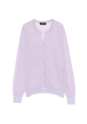 Cividini Ebano button cardigan - Purple