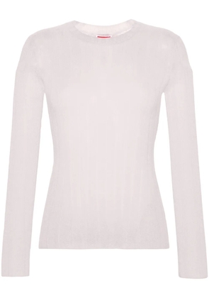 Kenzo ribbed open-knit jumper - Pink