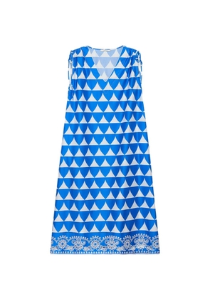 MALIPARMI V-neck midi dress - Blue