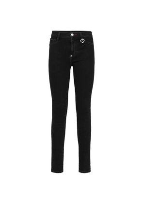 Philipp Plein high rise slim-fit jeans - Blue