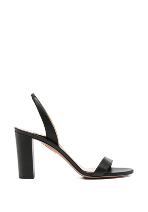 Aquazzura So Nude block sandals - Black