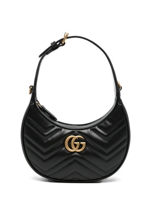 Gucci Pre-Owned mini GG half-moon shoulder bag - Black