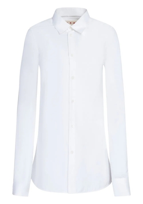 Marni balloon-sleeve poplin shirt - White