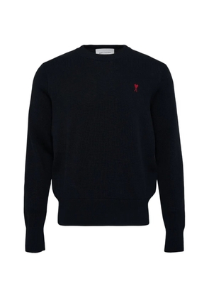 AMI Paris Ami de Cœur crew-neck sweater - Black