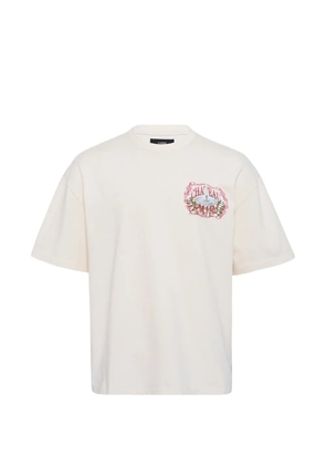 AMIRI Chateau Sketch oversized cottonT-shirt - Neutrals