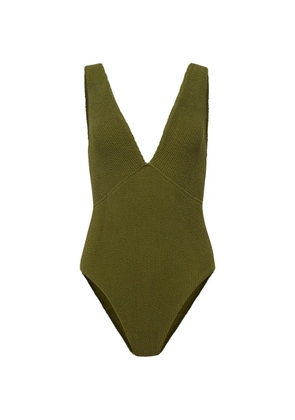 Sorbet Island Ariel V-neck swimsuit - Green
