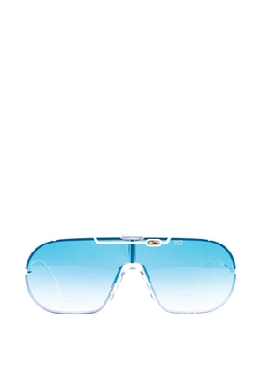 Cazal browline gradient sunglasses - White