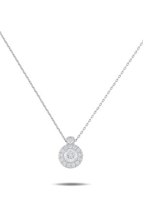 LB Exclusive diamond pendant necklace - Silver