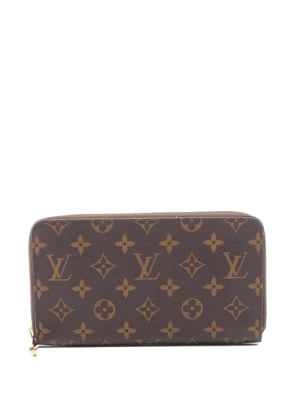Louis Vuitton Pre-Owned 2010 Zippy Organiser monogram zip wallet - Brown