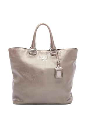 Prada Pre-Owned 2000s leather tote bag - Brown