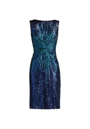 Tadashi Shoji Solene sequin embellished dress - Blue