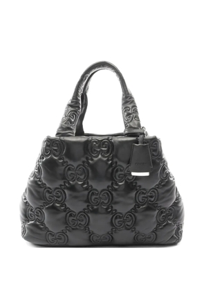 Gucci Pre-Owned 2010s large leather tote bag - Black