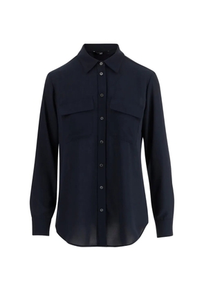 F.It flap-pocket buttoned shirt - Blue