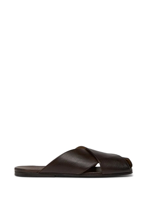 Marsèll crossover-strap sandals - Brown