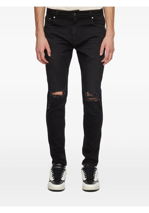 Represent destroyed denim jeans - Black