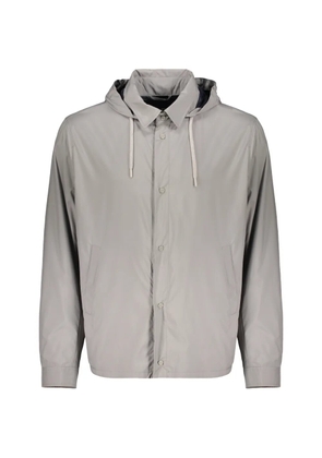 Herno hooded button jacket - Grey