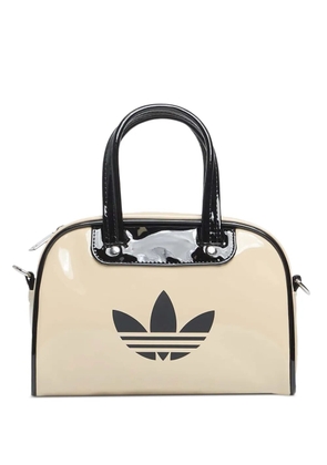 adidas mini logo-detail tote bag - Neutrals