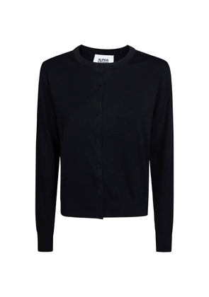 ALPHA STUDIO Rebecca buttoned short cardigan - Blue