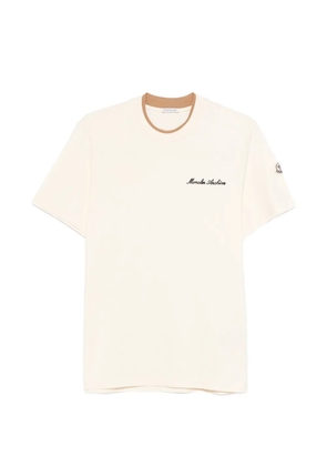 Moncler logo short-sleeve T-shirt - Neutrals